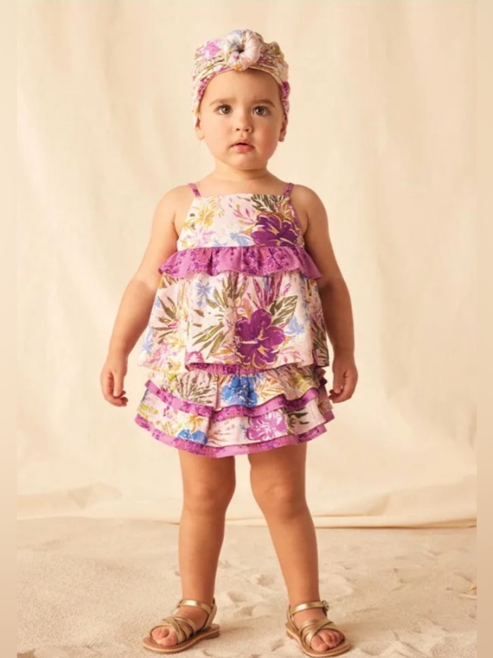 Matilda Jane Enchanted Garden Hibiscus Set sz 6/12m